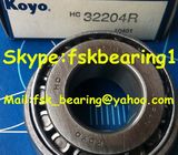 32204 Single Row Tapered Roller Bearings for Robot Hand Machine