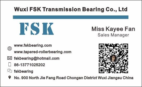FSK EE275108/275156CD Roda de rolos cônica de fila dupla ID 273.05mm P6 P5 10