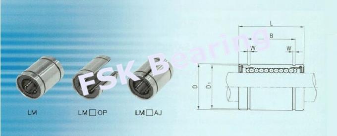 O rolamento do forro de eixo de LM20 OPUU faz sob medida o standard internacional de 20mm x de 32mm x de 42mm 0